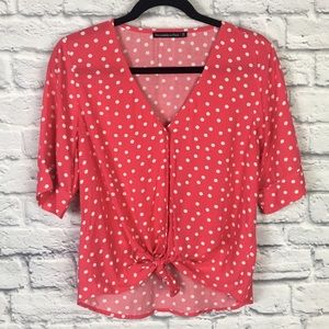 LAST CALL!! Abercrombie & Fitch Polkadot Top